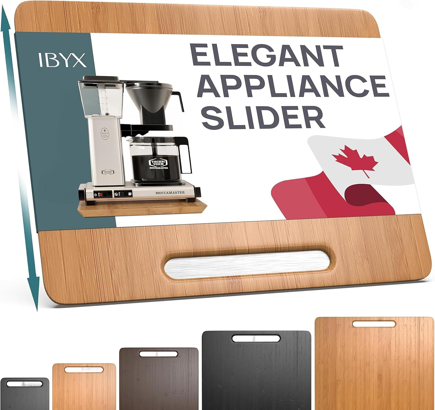 Ibyx Sliding Tray for Coffee Maker & Kitchen Appliances – Multiple Sizes Available