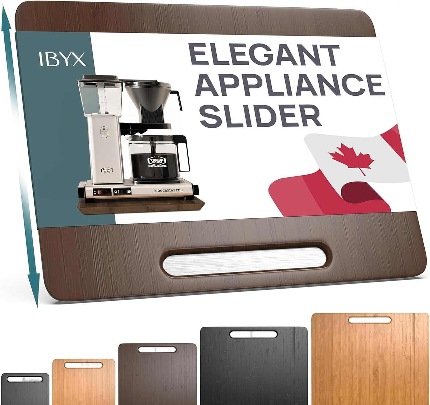 Ibyx Sliding Tray for Coffee Maker & Kitchen Appliances – Multiple Sizes Available