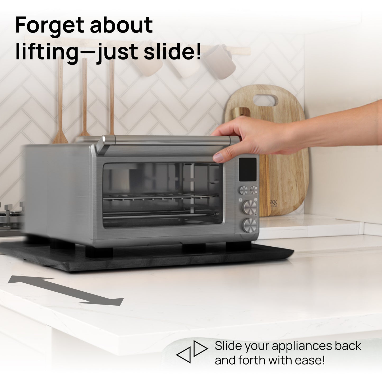 Ibyx Sliding Tray for Coffee Maker & Kitchen Appliances – Multiple Sizes Available