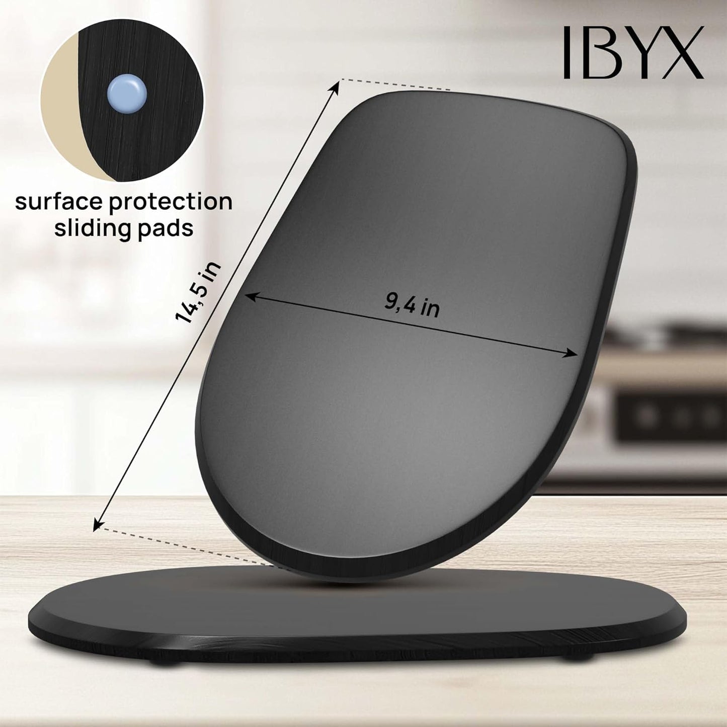 Ibyx Elegant Sliding Tray - Compatible with KitchenAid Stand Mixers