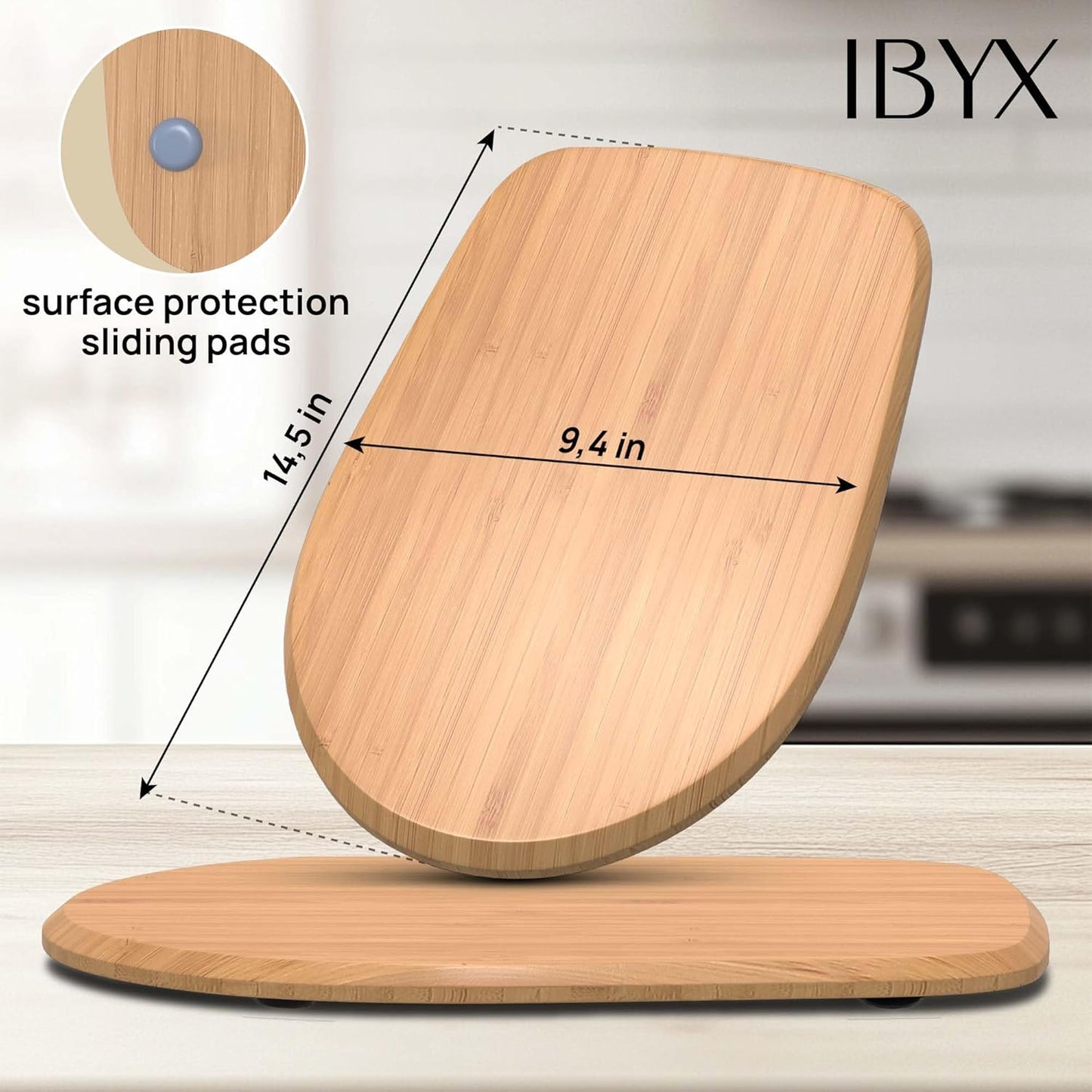 Ibyx Elegant Sliding Tray - Compatible with KitchenAid Stand Mixers