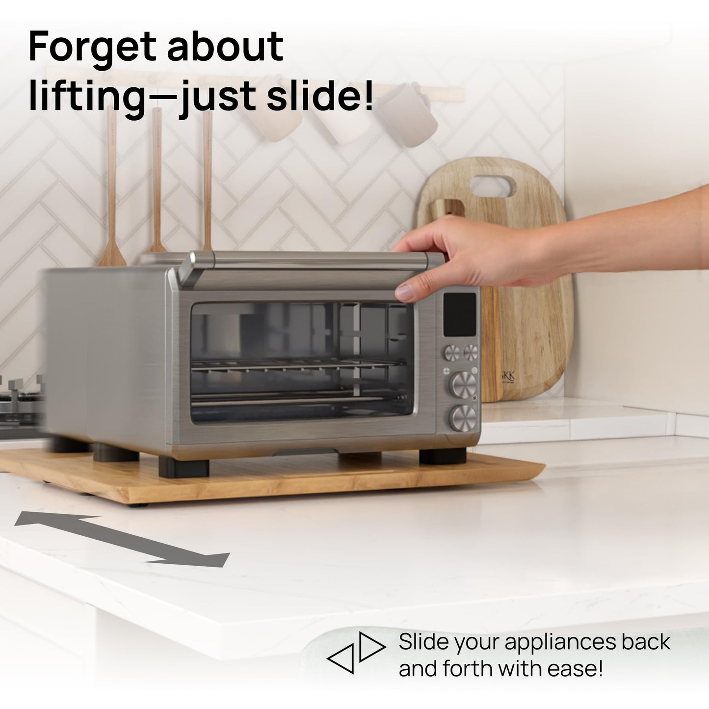 Ibyx Sliding Tray for Coffee Maker & Kitchen Appliances – Multiple Sizes Available