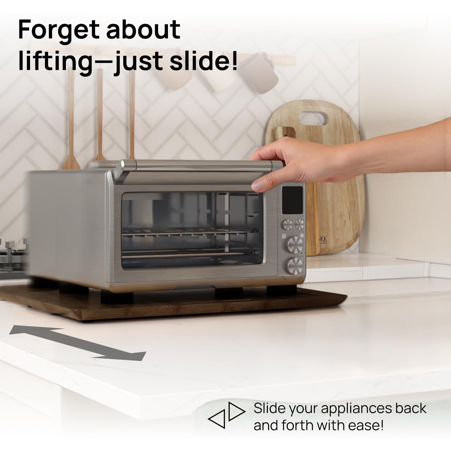 Ibyx Sliding Tray for Coffee Maker & Kitchen Appliances – Multiple Sizes Available