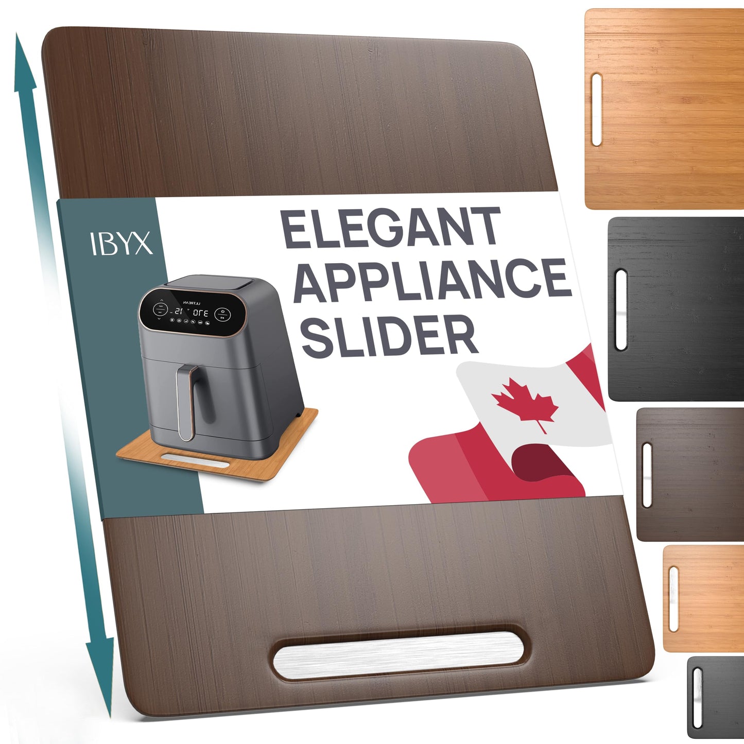 Ibyx Sliding Tray for Coffee Maker & Kitchen Appliances – Multiple Sizes Available
