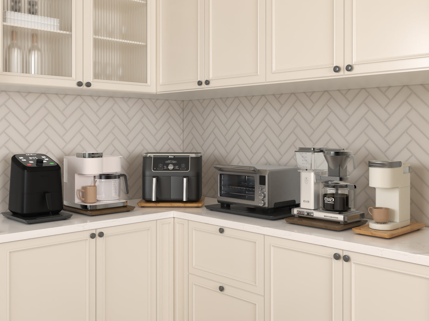 Ibyx Sliding Tray for Coffee Maker & Kitchen Appliances – Multiple Sizes Available