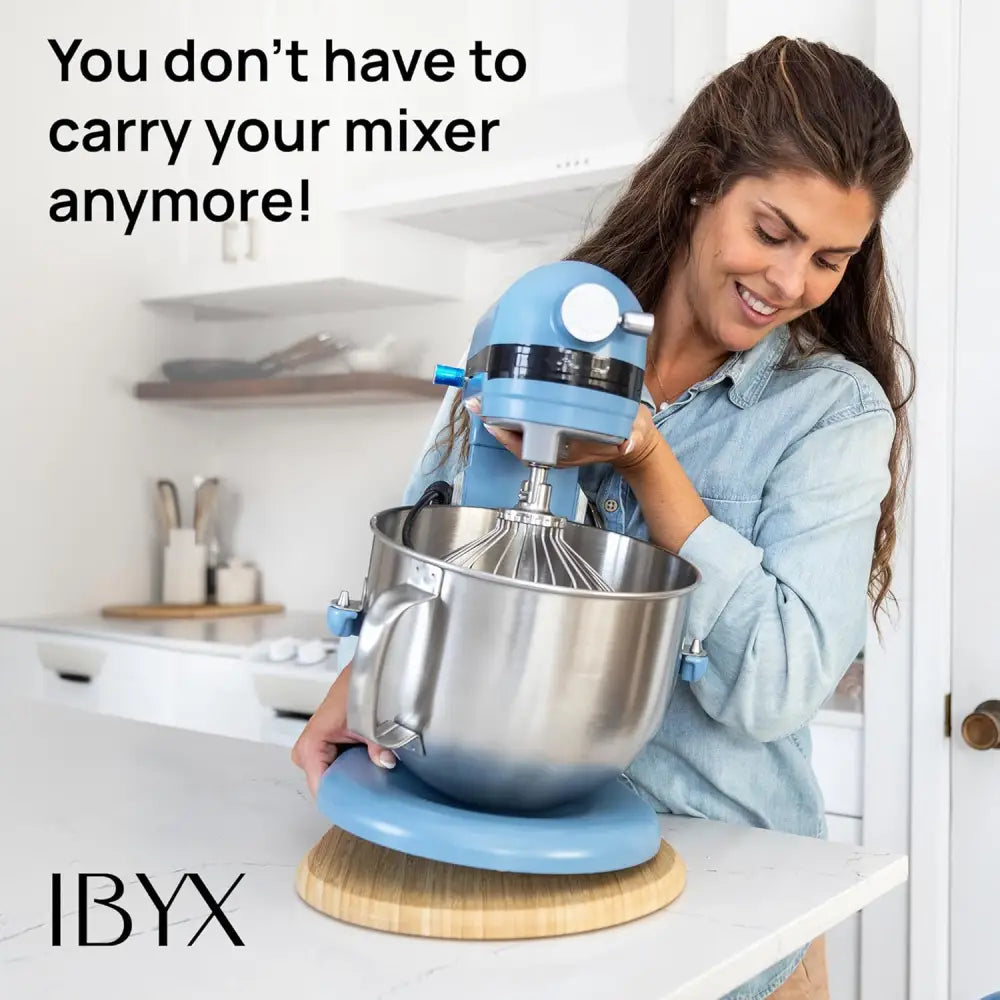 Bamboo Sliding Tray for Kitchenaid Mixers