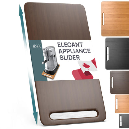 Ibyx Sliding Tray for Coffee Maker & Kitchen Appliances – Multiple Sizes Available