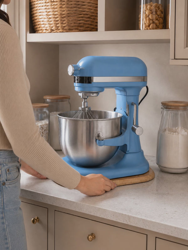 Mixer, full bowl